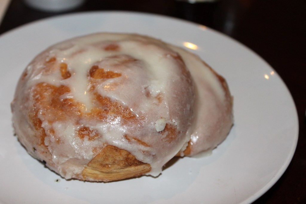 Cinnamon Roll as big as your face