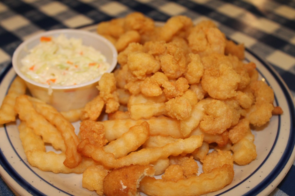 Child's Fried Popcorn Shrimp