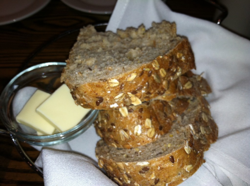 Fresh Multigrain Bread (there's white bread too)