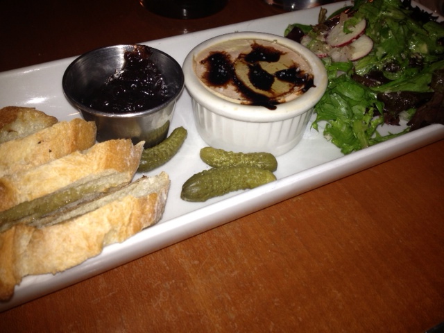 Chicken Liver Mousse, Majestic Cafe, Alexandria