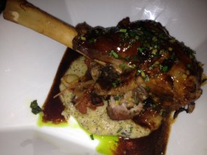 Braised Lamb Shank, The Majestic, Alexandria