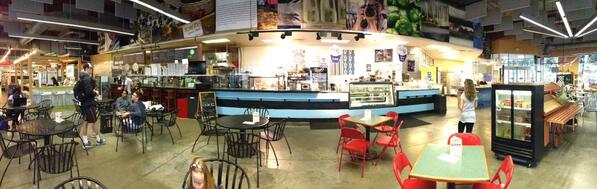 Panoramic of 7th Street Market