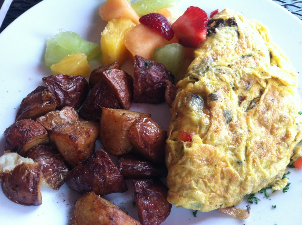 Omelet, Willow's Bistro, triadfoodies
