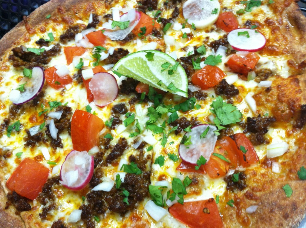 Chorizo Pizza @ Pure Pizza