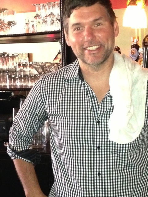 Bartender, Owner Hunter Johnson