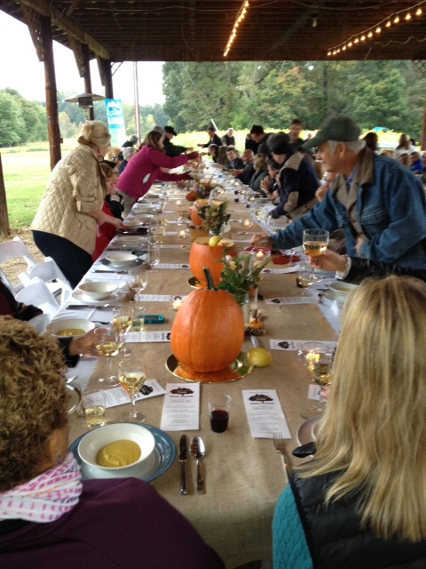 3rd Annual Community Table at Shooting Star Horse Farm, Triad Local First, Triadfoodies