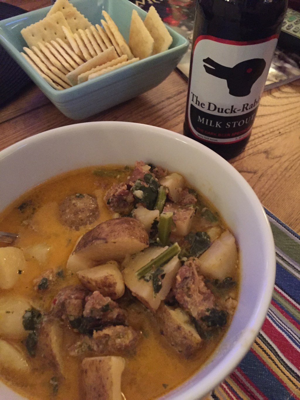 Recipe: Toscana Soup or Zuppa Toscana or Spicy Italian Sausage, Potato & Kale Soup
