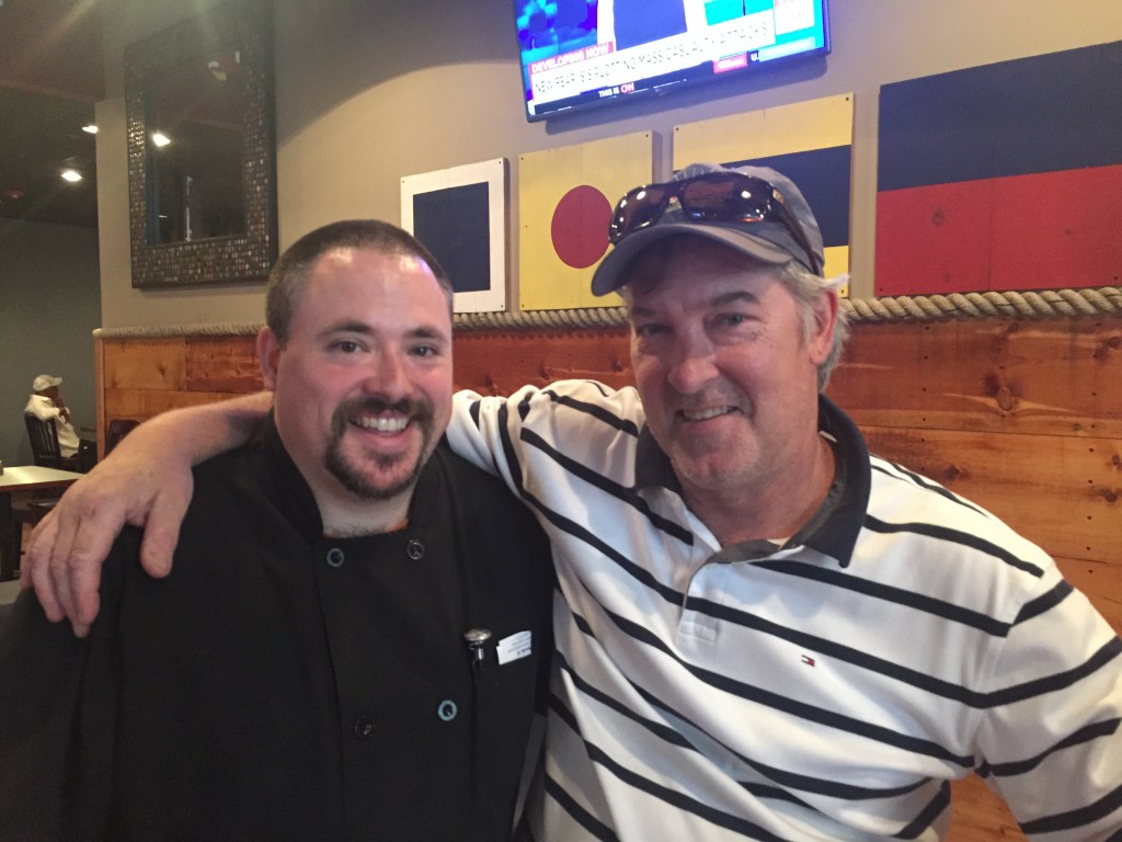 Chef Lucas McGill and owner Greg Richardson